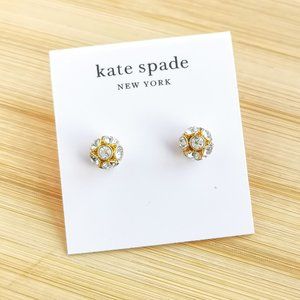 Kate Spade Time to Shine Gold Stud Earrings 🎉